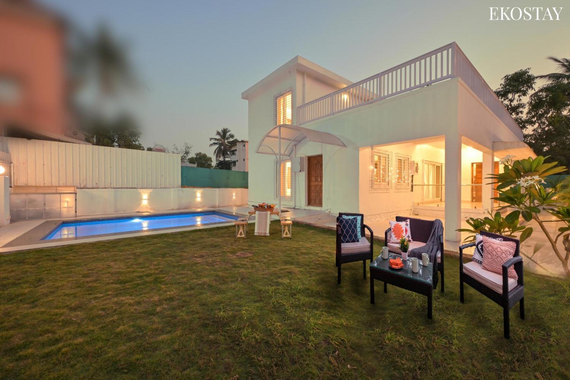 Ekostay - Aqua Villa Алибаг Екстериор снимка